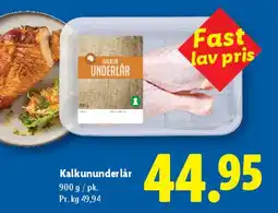 Lidl Kalkun underlår tilbud