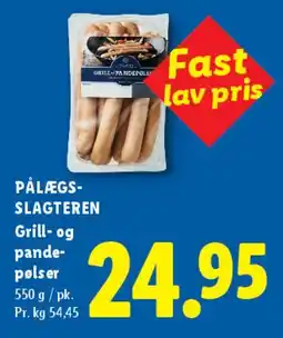 Lidl Grill- og pande-pølser tilbud