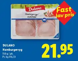 Lidl Hamburgerryg tilbud