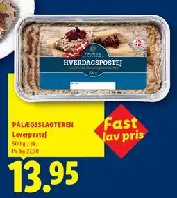 Lidl Hverdagspostej / Leverpostej tilbud