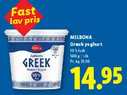 Lidl Græsk yoghurt tilbud