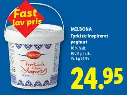 Lidl Tyrkisk-inspireret yoghurt tilbud