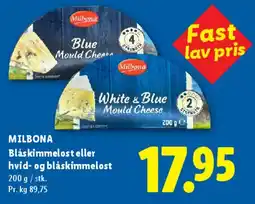 Lidl Blåskimmelost eller hvid og blåskimmelost tilbud