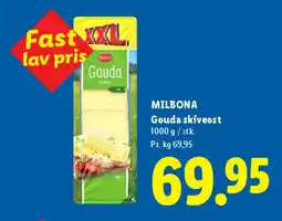 Lidl Gouda skiveost tilbud
