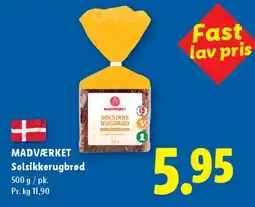 Lidl Solsikke-/Solsikkerugbrød tilbud