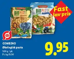 Lidl Økologisk pasta tilbud