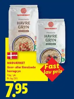 Lidl MADVÆRKET Havregryn tilbud