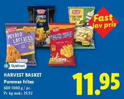 Lidl Pommes frites - udvalg tilbud