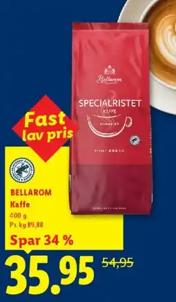Lidl BELLAROM Kaffe 400 g tilbud