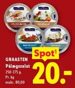 Lidl Graasten Pålægssalat tilbud