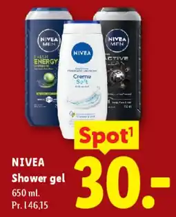 Lidl NIVEA Shower gel tilbud