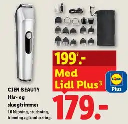 Lidl CIEN BEAUTY Hår- og skægtrimmer tilbud