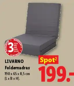Lidl Foldemadras tilbud