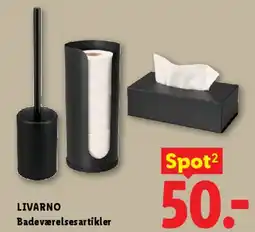 Lidl LIVARNO Badeværelsesartikler tilbud