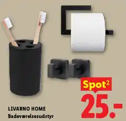 Lidl LIVARNO HOME Badeværelsesudstyr tilbud