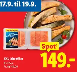Lidl XXL laksefilet tilbud