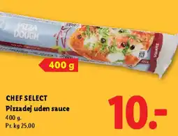 Lidl Chef Select pizzadej uden sauce tilbud