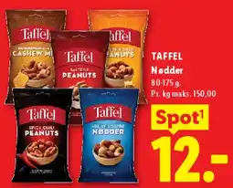Lidl TAFFEL Nødder tilbud