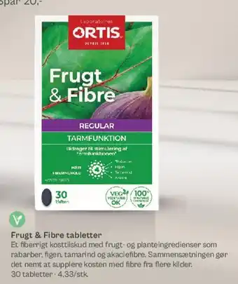 Frugt & Fibre (tabletter)