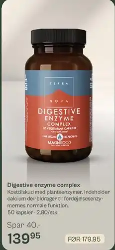 Helsam Digestive enzyme complex tilbud