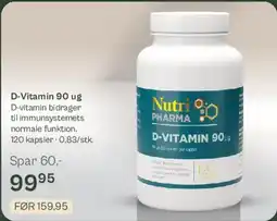Helsam D-Vitamin 90 µg tilbud