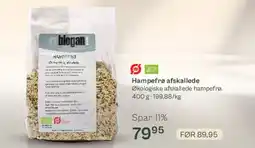 Helsam Hampfrø afskallede tilbud