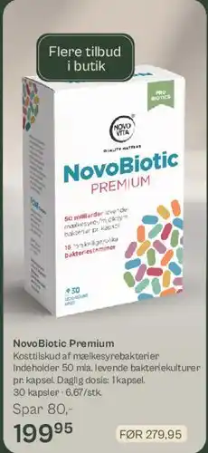 Helsam NovoBiotic Premium tilbud