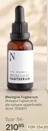 Helsam Økologisk Fugteserum tilbud