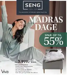 SENG Viva Lux Boxmadras tilbud
