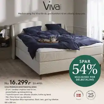 VIVA PREMIUM KONTINENTALSENG