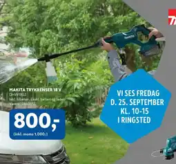 Davidsen Makita trykrenser 18 v tilbud