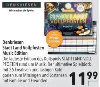 Denkriesen Stadt Land Vollpfosten Music Edition