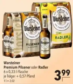 Citti Warsteiner Premium Pilsener oder Radler tilbud