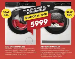 Punkt1 Aeg vaskemaskine tilbud