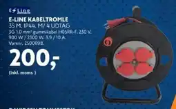 Davidsen E-line kabeltromle tilbud