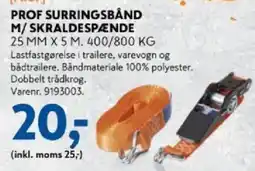 Davidsen Prof Surringsbånd tilbud