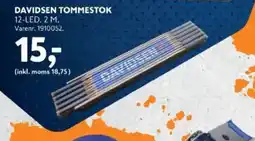 Davidsen Davidson tommestok tilbud