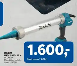 Davidsen Makita fugepistol 18 v dCG180ZX tilbud