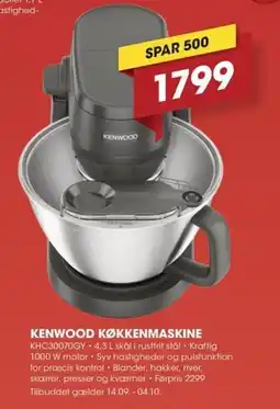 Punkt1 Kenwood køkkenmaskine tilbud