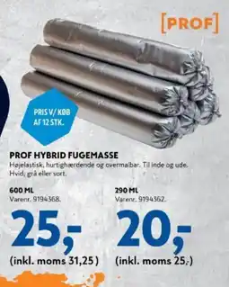 Davidsen Prof hybrid fugemasse tilbud