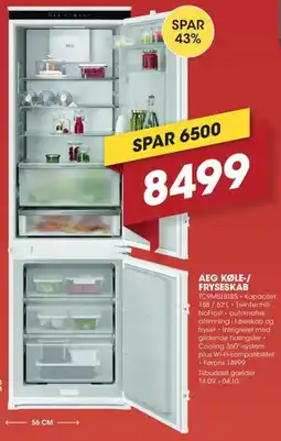 Punkt1 Aeg koele-/fryseskab tilbud