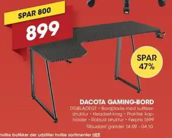 Dacota Gaming-bord
