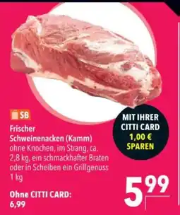 Citti SB Frischer Schweinenacken tilbud