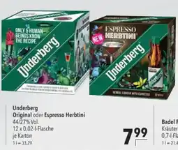 Citti Underberg Original oder Espresso Herbtini tilbud