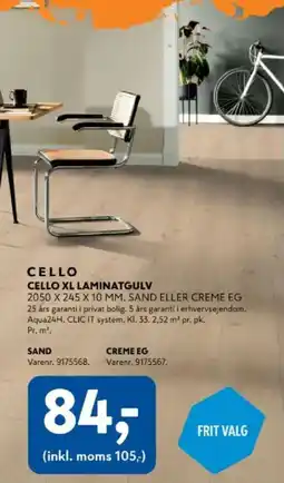 Davidsen Cello cello xl laminatgulv tilbud