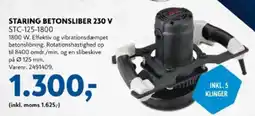 Davidsen Staring betonsliber 230 v tilbud