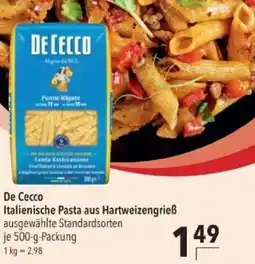 Citti De Cecco italienische pasta aus hartweizengrieß tilbud