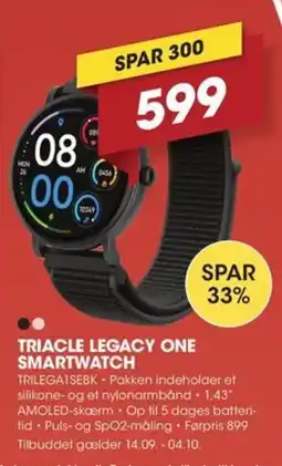 Punkt1 Triacle Legacy One Smartwatch tilbud