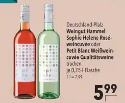 Citti Sophie Helene Rosé-weincuvée oder Petit Blanc Weißweincuvée tilbud