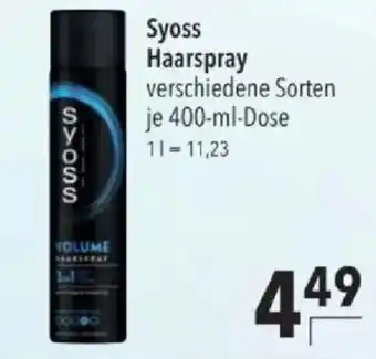 Citti Syoss Haarspray tilbud